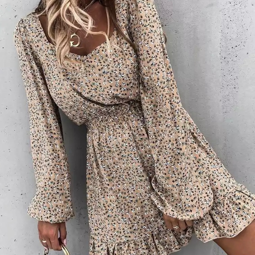 Autumn floral dress! Adorable!!!